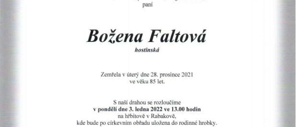 Parte Božena Faltová