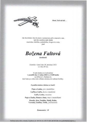 Parte Božena Faltová
