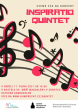 Koncert Inspiratio Quintet - plakát